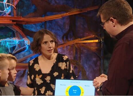 A still from the 2018 CHRISTMAS LECTURES 