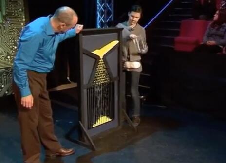 A still from the 2008 CHRISTMAS LECTURE