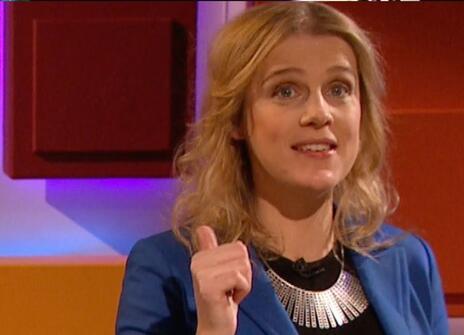 A still of Danielle George at her 2014 CHRISTMAS LECTURE