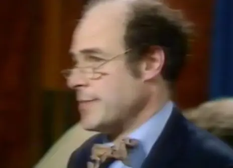 Heinz Wolff  speaking at the Ri theatre