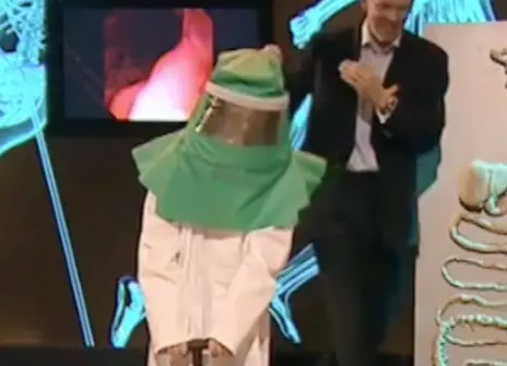 A still from the 2007 CHRISTMAS LECTURE