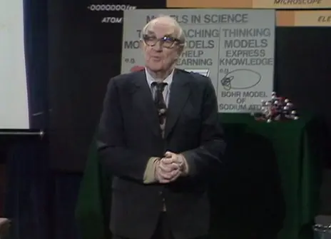 A still from the 1979 CHRISTMAS LECTURES