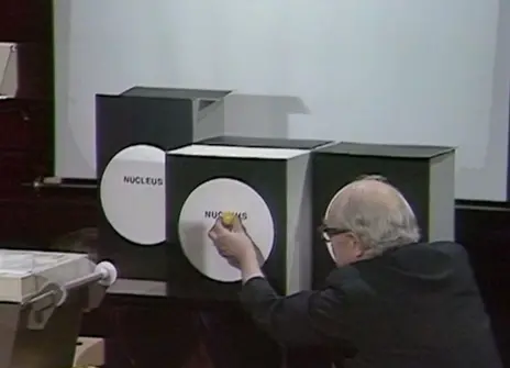 A still from the 1979 CHRISTMAS LECTURE