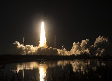 The launch of the Artemis mission