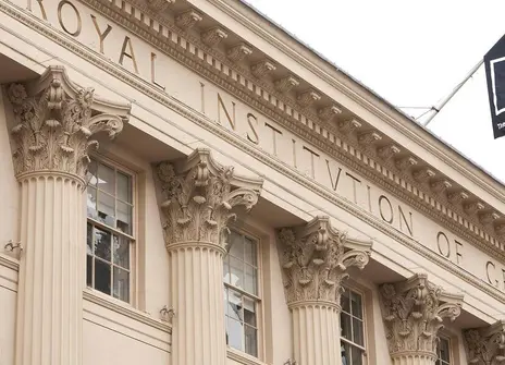 The outside of the RI building