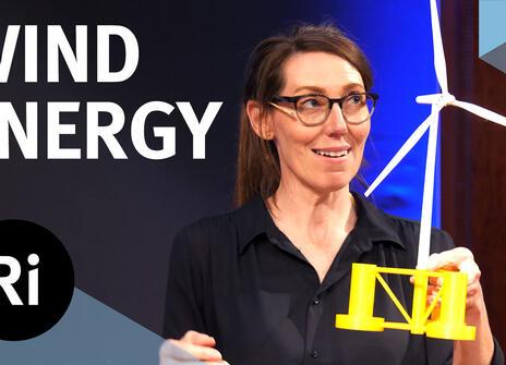 Susan Gourvenec gives a talk at the Royal Institution about harnessing offshore renewable energy resources.