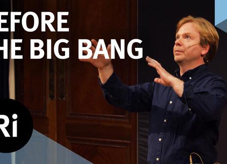 David Mulryne gives a talk about what we know about before the Big Bang, at the Royal Institution.