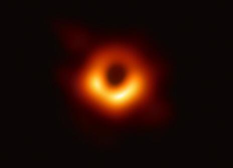 The first ever image of a black hole