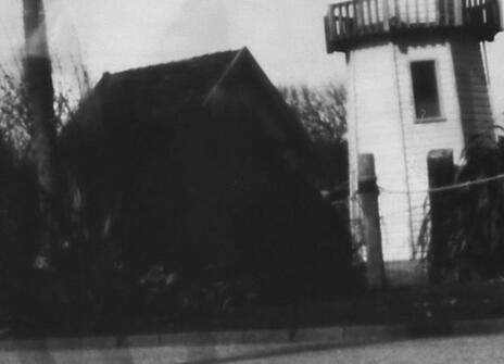 One of the photographs taken by participants at the pinhole camera workshop at the Butlins Astonishing Science Weekend.