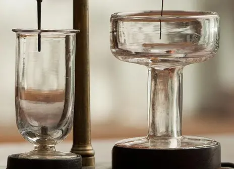 Michael Faraday's electric motor apparatus