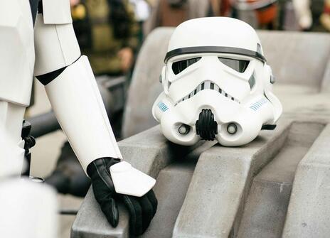Clone trooper helmet