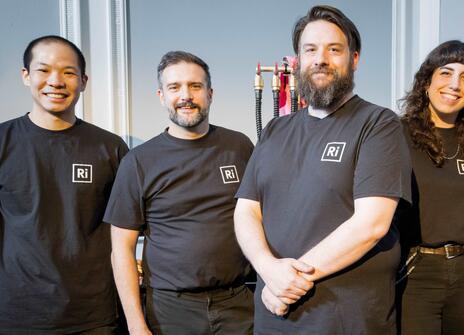 The demo team at the Ri