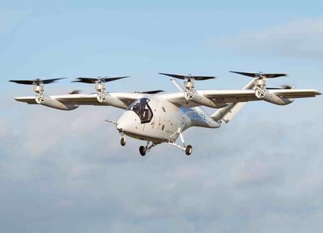 Vertical Aerospace, prototype VX4 electric aircraft