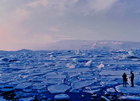 Melting ice sheets