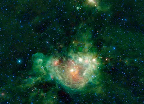 'The Van Gogh of the Infrared Sky' by NASA