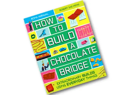 Book cover for 'How to build a chocolate bridge'