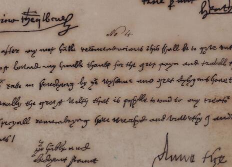 Barlow - Aragon and Boleyn signatures