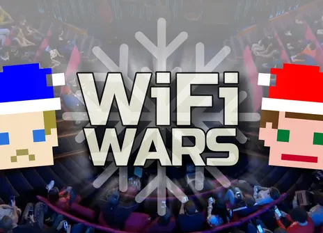 Xmas logo for Wifi Wars