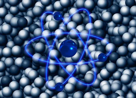Image of an atom