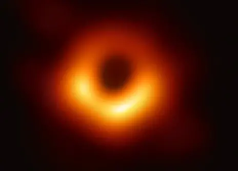 The first ever image of a black hole