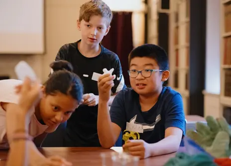 Students exploring energy