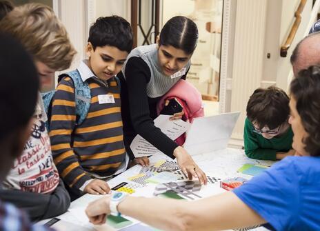 Students explore maths