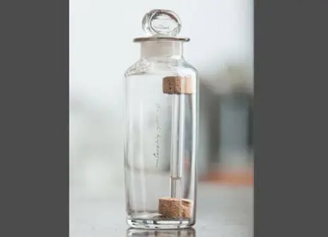 Image of Faraday's sample of benzene