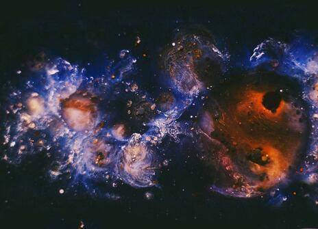 A artistic view of the cosmos