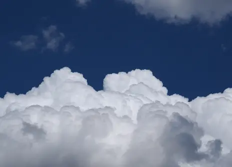 Clouds in Blue Sky