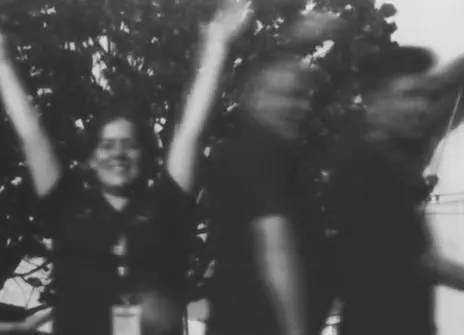 The LYSC team posing for a pinhole camera photo at Butlins.