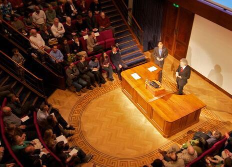 Our theatre during a lecture