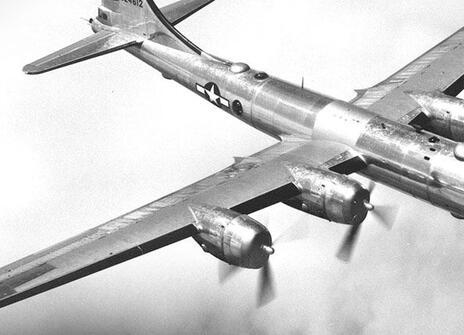 A USAAF B-29 Superfortress 